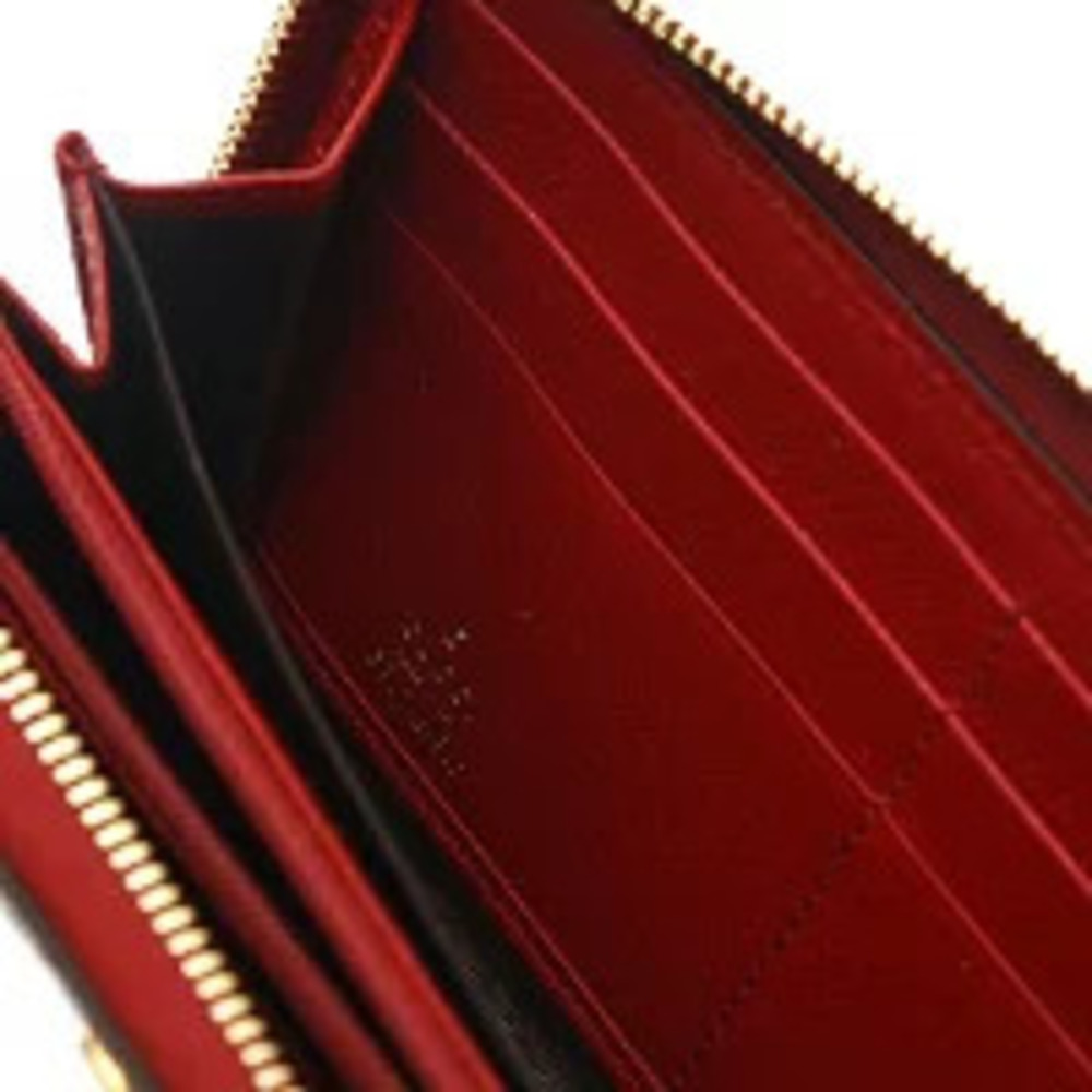 Gucci Doraemon GG Supreme Zippy Long Wallet Brown Red - Picture 9 of 9